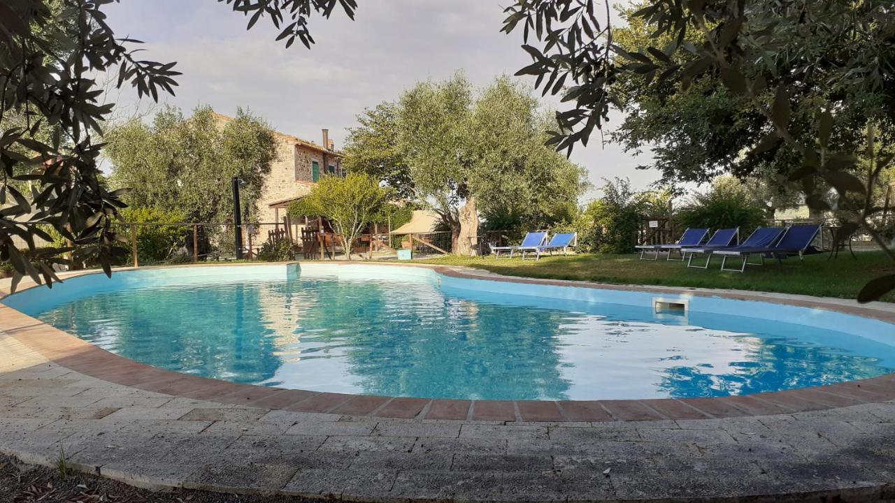 Vila Poggio Mario Saturnia Exteriér fotografie